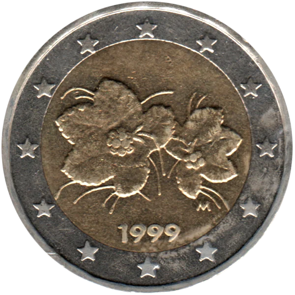 2 Euro, 1999 Obverse