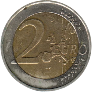 Preview 2 Euro, 1999 reverse