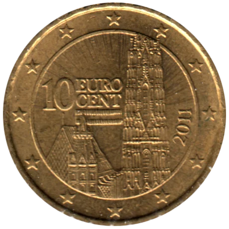 10 cents, 2011 Obverse