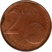 Preview 2 cents, 2000 reverse