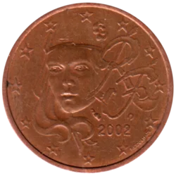 Preview 5 cents, 2002 obverse