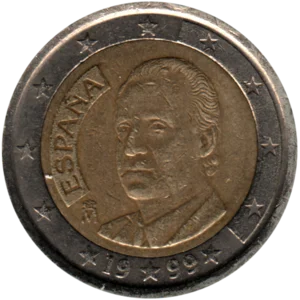 Preview 2 Euro, 1999 obverse