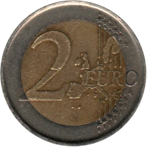 Preview 2 Euro, 1999 reverse