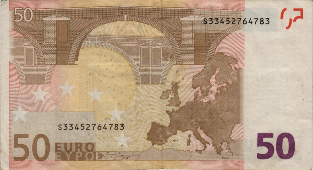 50 Euro, 2002 Reverse