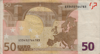 Preview 50 Euro, 2002 reverse