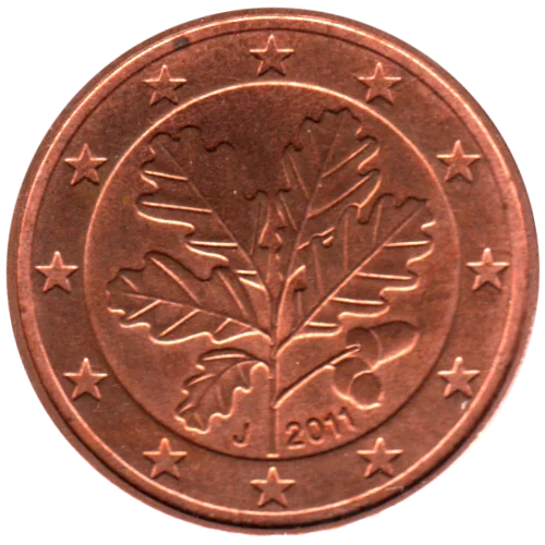 5 cents, 2011 Obverse
