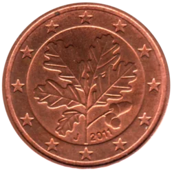 Preview 5 cents, 2011 obverse