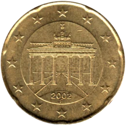 Preview 20 cents, 2002 obverse