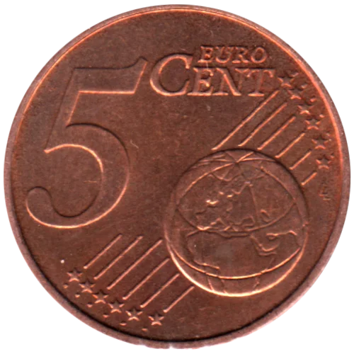 5 cents, 2016 Reverse