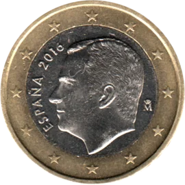 Preview 1 Euro, 2016 obverse