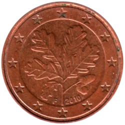 Preview 5 cents, 2010 obverse