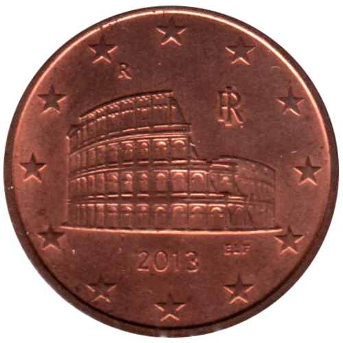 5 cents, 2013 Obverse