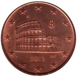 Preview 5 cents, 2013 obverse