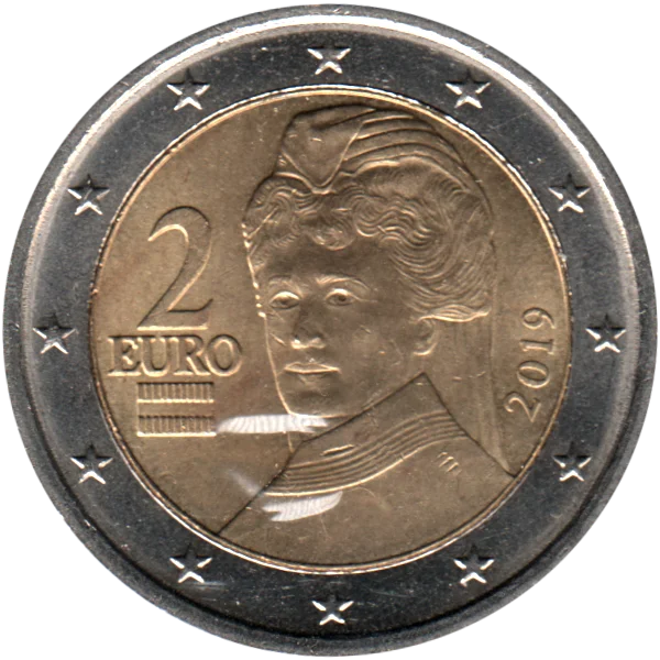 2 Euro, 2019 Obverse