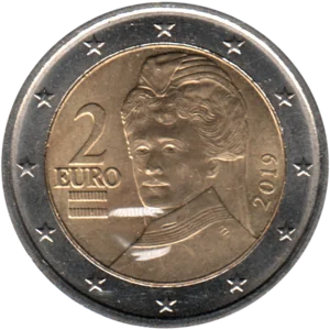 Preview 2 Euro, 2019 obverse