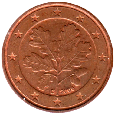Preview 1 cent, 2005 obverse