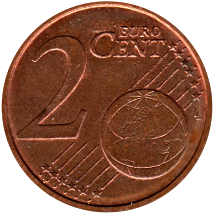 2 cents, 1999 Reverse