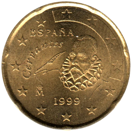 20 cents, 1999 Obverse