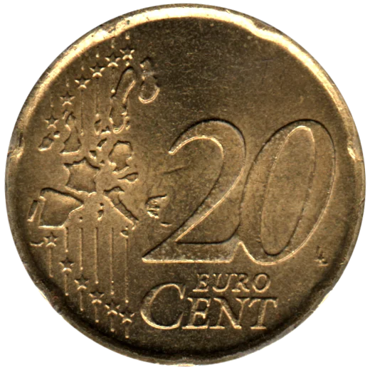 20 cents, 1999 Reverse
