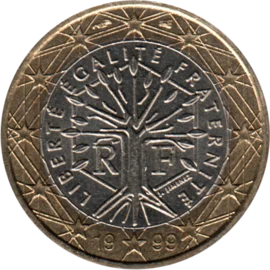 Preview 1 Euro, 1999 obverse