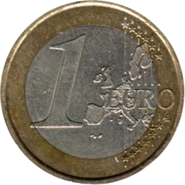 Preview 1 Euro, 1999 reverse