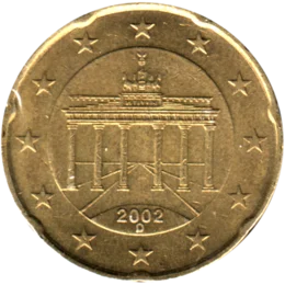 Preview 20 cents, 2002 obverse