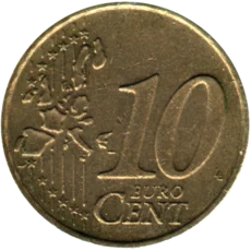 Preview 10 cents, 2001 reverse