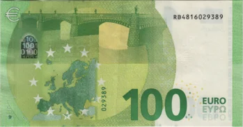 Preview 100 Euro, 2019 reverse