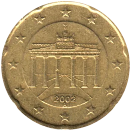 Preview 20 cents, 2002 obverse