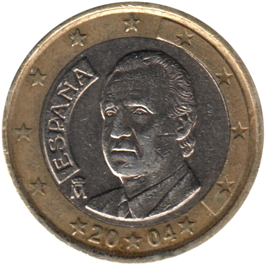 1 Euro, 2004 Obverse