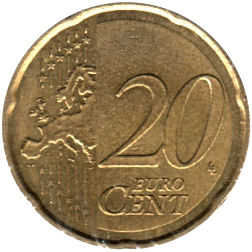 20 cents, 2016 Reverse