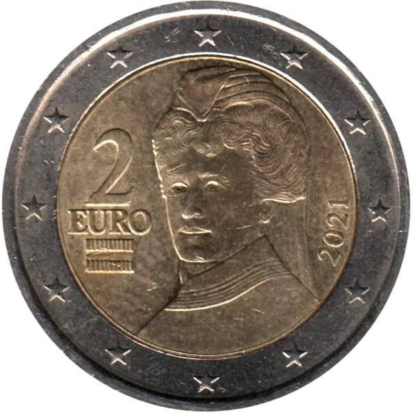 2 Euro, 2021 Obverse