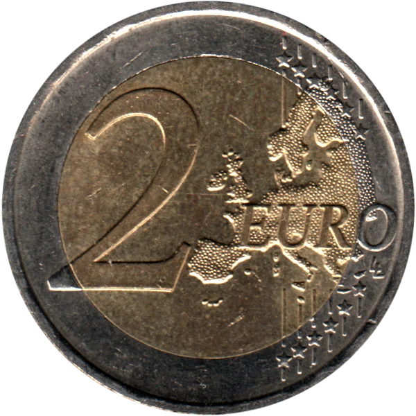 2 Euro, 2021 Reverse