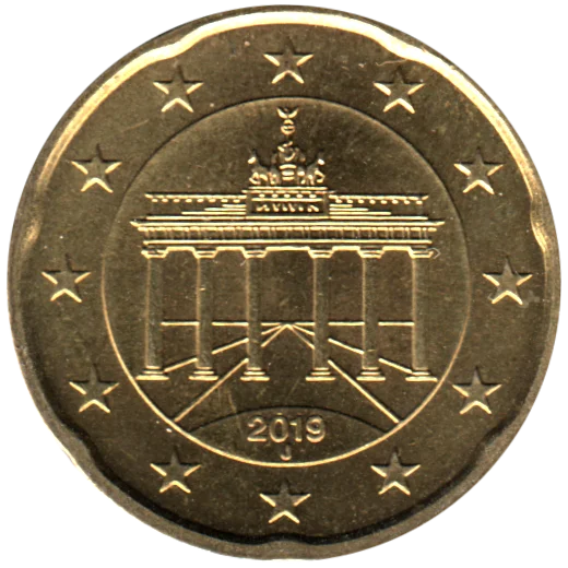 20 cents, 2019 Obverse
