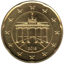 Preview 20 cents, 2019 obverse