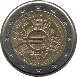 Preview 2 Euro, 2012 obverse