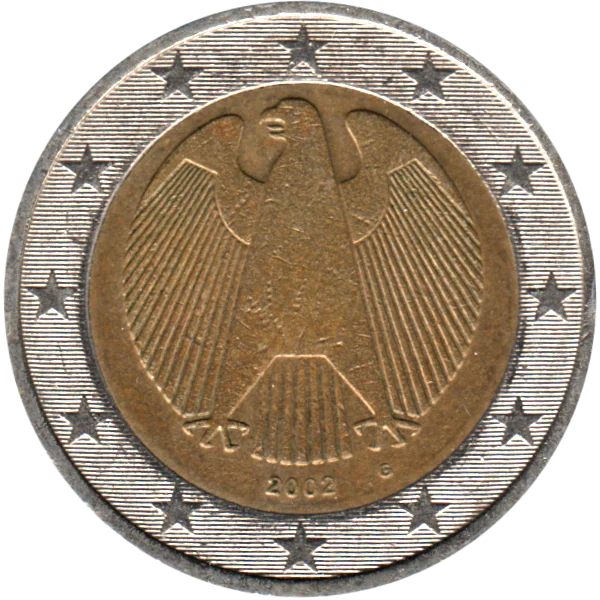2 Euro, 2002 Obverse