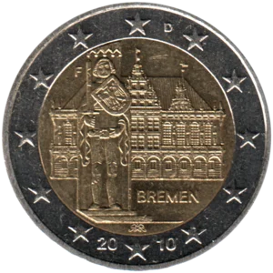 Preview 2 Euro, 2010 obverse