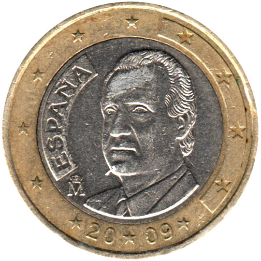 1 Euro, 2009 Obverse