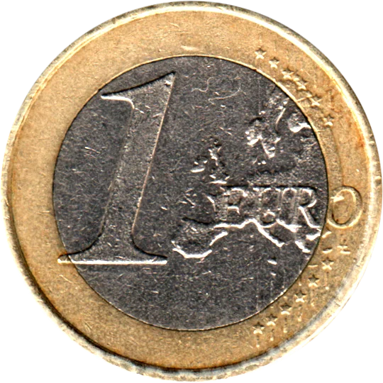 1 Euro, 2009 Reverse