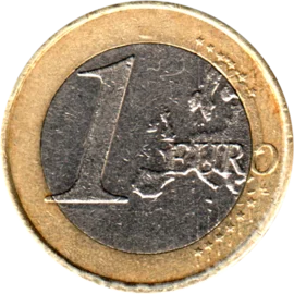 Preview 1 Euro, 2009 reverse