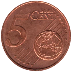 Preview 5 cents, 2016 reverse