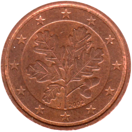 2 cents, 2002 Obverse