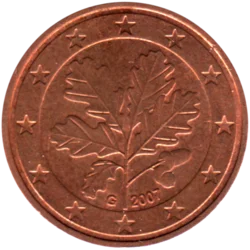 Preview 5 cents, 2007 obverse
