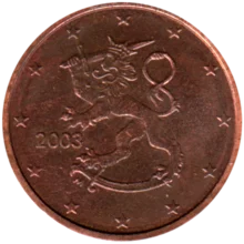 Preview 2 cents, 2003 obverse