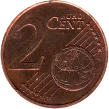 Preview 2 cents, 2003 reverse