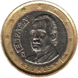 Preview 1 Euro, 2005 obverse