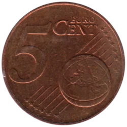 Preview 5 cents, 2010 reverse