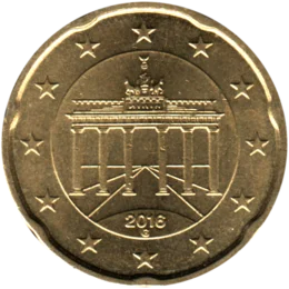 Preview 20 cents, 2016 obverse