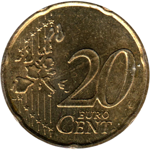 20 cents, 2001 Reverse